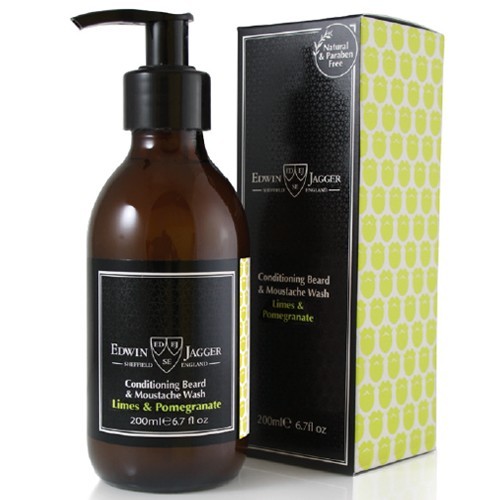 Edwin Jagger Prausiklis barzdai Limes & Pomegranate 200ml 